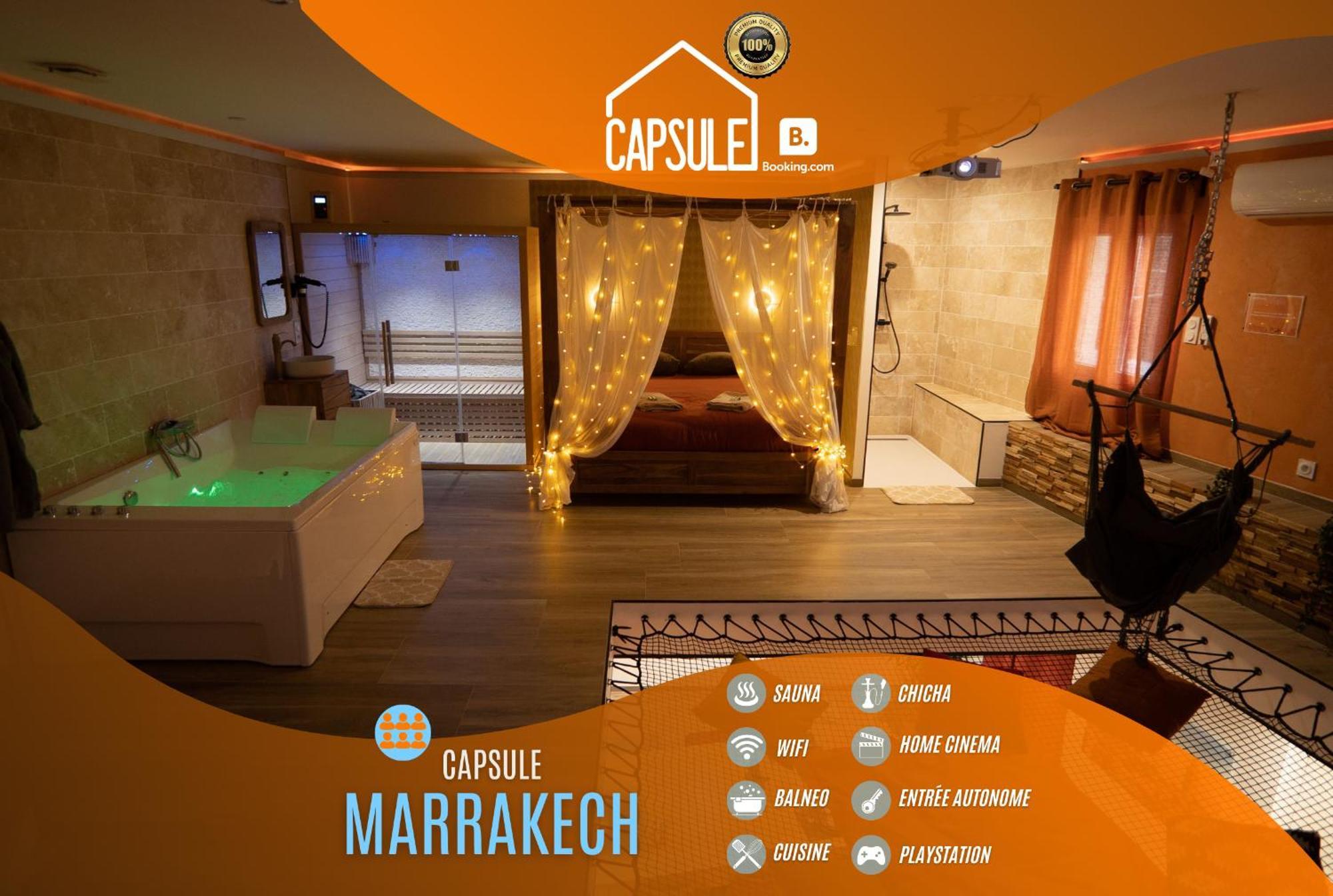 Capsule Marrakech I Chicha I Sauna I Balneo I Console Ps5 I Cinema Trith-Saint-Leger Екстериор снимка